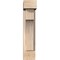 Ekena Millwork Westlake Block Smooth Bracket w/ Offset Brace, Douglas Fir, 5 1/2"W x 14"D x 26"H BKT0604X14X26WTL05SDF - alternate 2